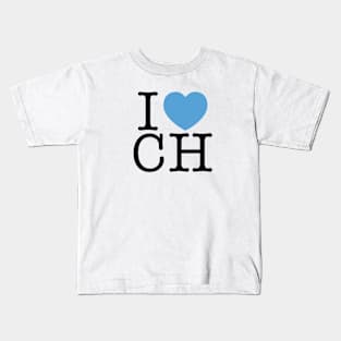 I Love Chapel hill Kids T-Shirt